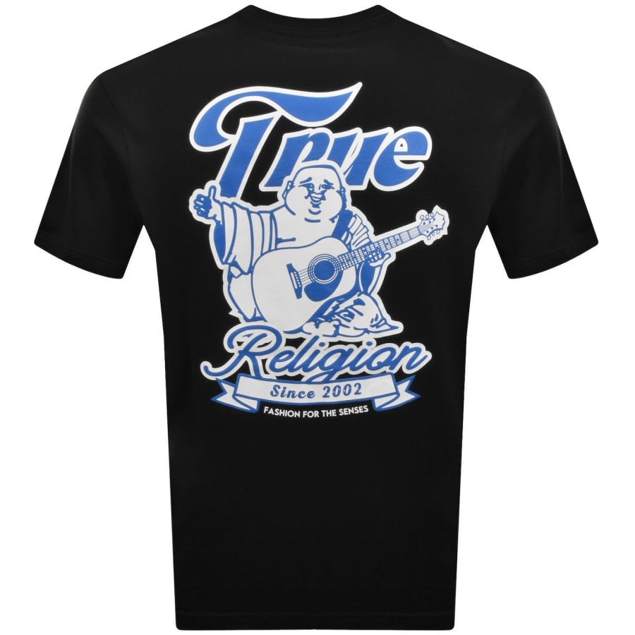 そ*ー様 true religion super t usa製 swag 濃紺 True Religion Super Logo T Shirt Black | Mainline Menswear us